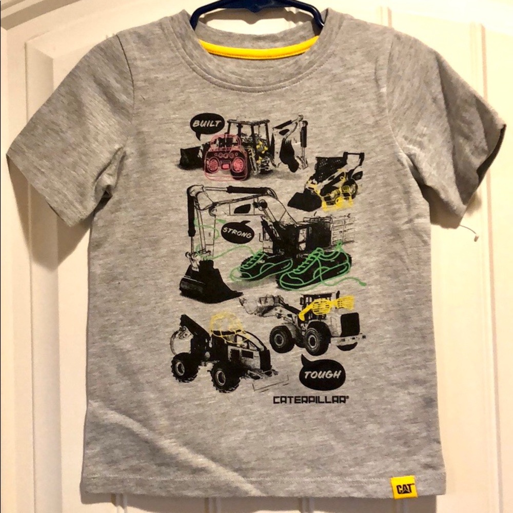 NWOT Caterpillar Built Strong Tough T-Shirt